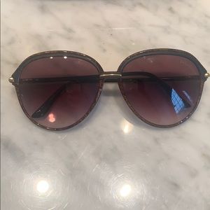 Brown vintage YSL sunglasses